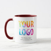 Custom Company Logo Business Promotion Gift Mok (Links)