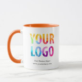 Custom Company Logo Business Promotion Gift Mok (Links)