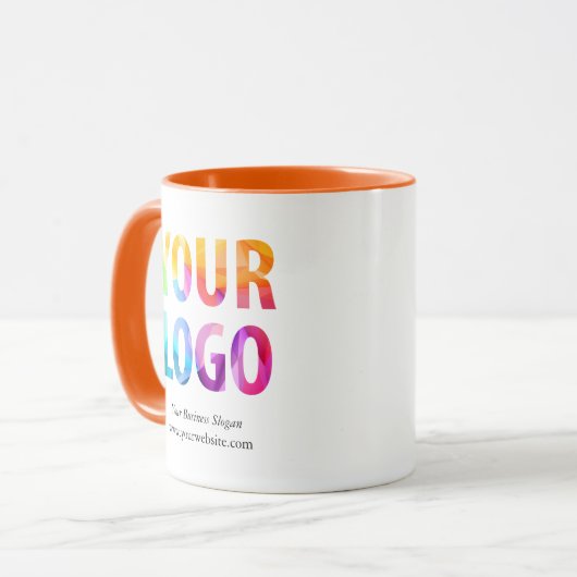 Custom Company Logo Business Promotion Gift Mok (Voorkant links)