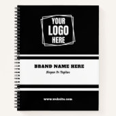 Custom Company Logo Business Promotion Gift Notitieboek (Voorkant)