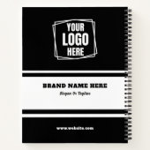 Custom Company Logo Business Promotion Gift Notitieboek (Achterkant)