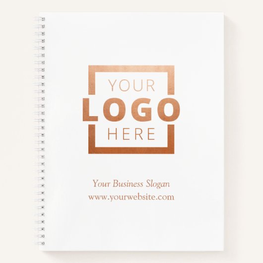 Custom Company Logo Business Promotion Gift Notitieboek (Voorkant)