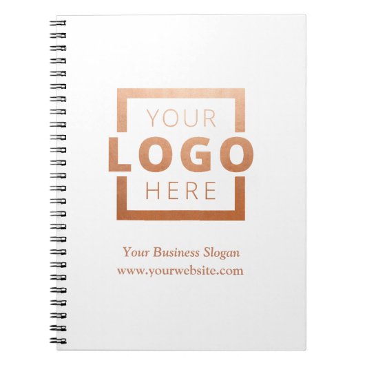Custom Company Logo Business Promotion Gift Notitieboek (Voorkant)