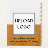 Custom Company Logo Business Promotion Gift Planner (Achterkant)