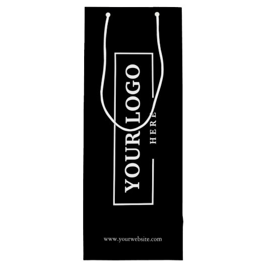 Custom Company Logo Business Promotion Gift Wijn Cadeautas (Achterkant)