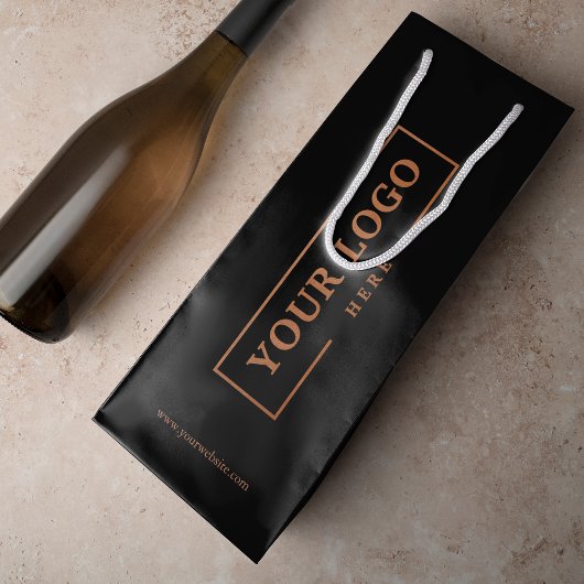 Custom Company Logo Business Promotion Gift Wijn Cadeautas