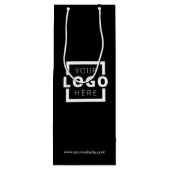 Custom Company Logo Business Promotion Gift Wijn Cadeautas (Achterkant)