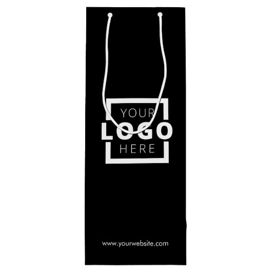 Custom Company Logo Business Promotion Gift Wijn Cadeautas (Achterkant)