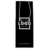 Custom Company Logo Business Promotion Gift Wijn Cadeautas (Voorkant)