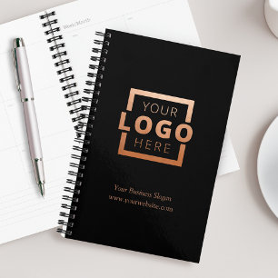 Custom Company Logo Business Promotion Roos Gold Planner
