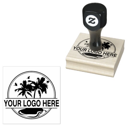 Custom Company Logo Business Rubberstempel (Gestempeld)