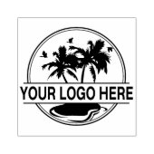 Custom Company Logo Business Rubberstempel (Afrduk)