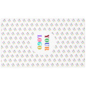Custom Company Logo Business Tafelkleed Uw Kleur (Voorkant (Horizontaal))