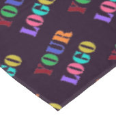 Custom Company Logo Business Tafelkleed Uw Kleur (Gekanteld)