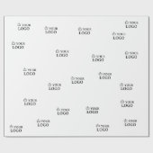 Custom Company Logo  Cadeaupapier (Vlak)