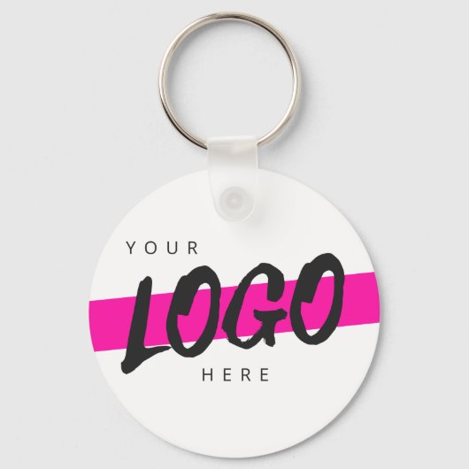 Custom Company Logo Corporate Promotion Sleutelhanger (Voorkant)