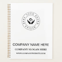 Custom Company Logo Eenvoudige Promotie Planner