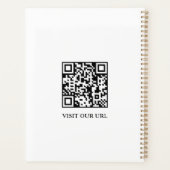 Custom Company Logo Eenvoudige Promotie Planner (Achterkant)