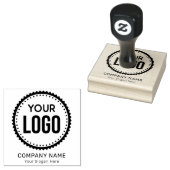 Custom Company Logo en Slogan met speciale Ru Rubberstempel (Gestempeld)
