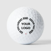 Custom Company Logo en tekst uw golfballen stempel (Voorkant)