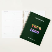 Custom Company Logo en Text Business Planner (Display)