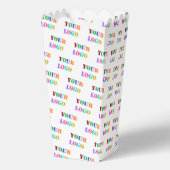 Custom Company Logo Gepersonaliseerde Popcorn Box Bedankdoosjes (Achterkant)