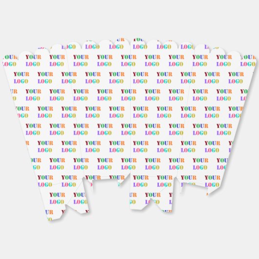 Custom Company Logo Gepersonaliseerde Popcorn Box Bedankdoosjes (Ongevouwen)