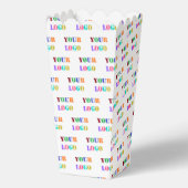 Custom Company Logo Gepersonaliseerde Popcorn Box Bedankdoosjes (Voorkant)