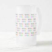 Custom Company Logo Glass Beer Mok Sjabloon (Voorkant rechts)