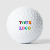 Custom Company Logo Golf Balls — Promotie-cadeau Golfballen (Voorkant)