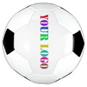 Custom Company Logo heeft uw Voetbal gepersonalise (Gedraaid)