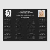 Custom Company Logo Marketing 2025 Kalendermagneet (Voorkant)