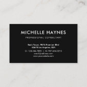 Custom Company Logo Modern Corporate Visitekaartje (Achterkant)