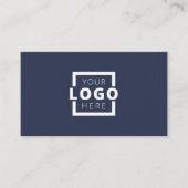 Custom Company Logo Modern Corporate Visitekaartje (Voorkant)