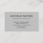 Custom Company Logo Modern Corporate Visitekaartje (Achterkant)