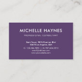 Custom Company Logo Modern Corporate Visitekaartje (Achterkant)