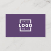 Custom Company Logo Modern Corporate Visitekaartje (Voorkant)