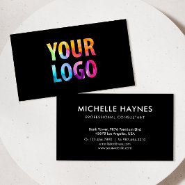 Custom Company Logo Modern Corporate Visitekaartje