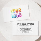 Custom Company Logo Modern Corporate Visitekaartje