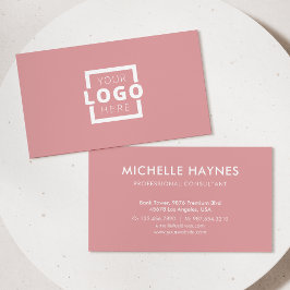 Custom Company Logo Modern Corporate Visitekaartje