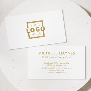 Custom Company Logo Modern Corporate Visitekaartje