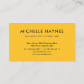 Custom Company Logo Modern Corporate Visitekaartje (Achterkant)