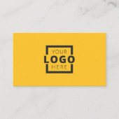 Custom Company Logo Modern Corporate Visitekaartje (Voorkant)