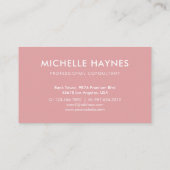 Custom Company Logo Modern Corporate Visitekaartje (Achterkant)