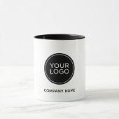 Custom Company Logo Mug | Minimalist Business  Mok (Midden)