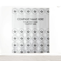 Custom Company Logo Naam Foto Banner voor Bedrijve