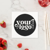 Custom Company Logo Party Event Supplies Paper Servet (Insitu)