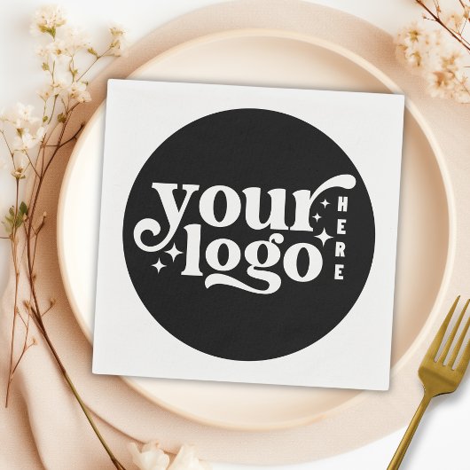 Custom Company Logo Party Event Supplies Paper Servet