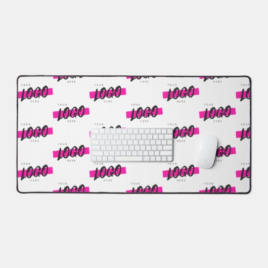 Custom Company Logo Pattern Custom Business Logo Bureaumat (Keyboard & Muis)