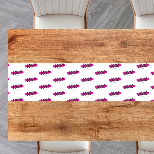 Custom Company Logo Pattern Custom Business Logo Korte Tafelloper